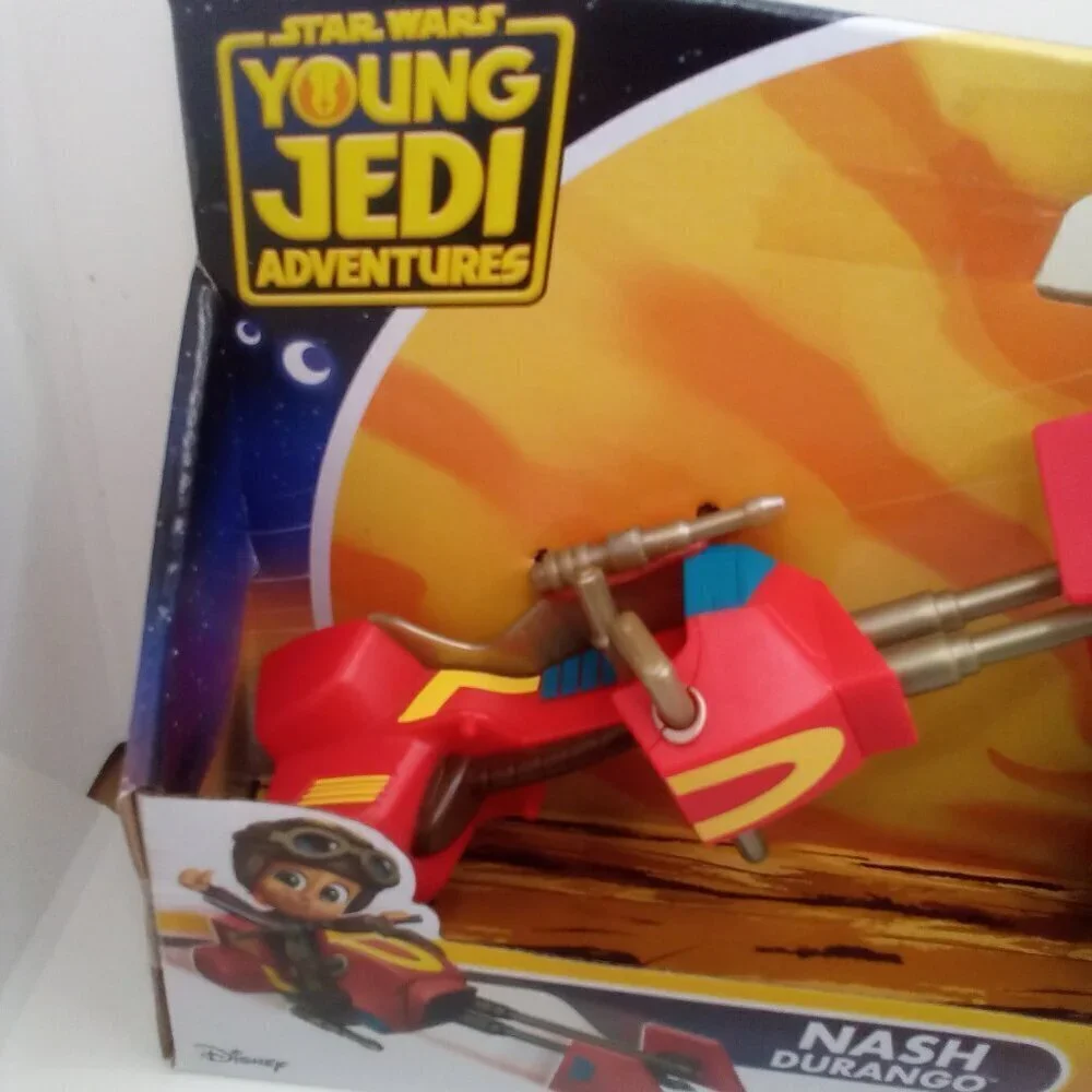 Star Wars Young Jedi Adventures Nash Durango Figure Vehicle Disney